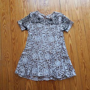 Free People Lace Floral Dress